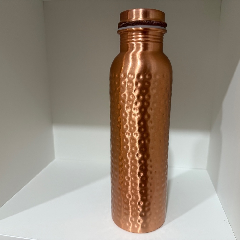 Hammered Copper Water Bottle - Never Been Used